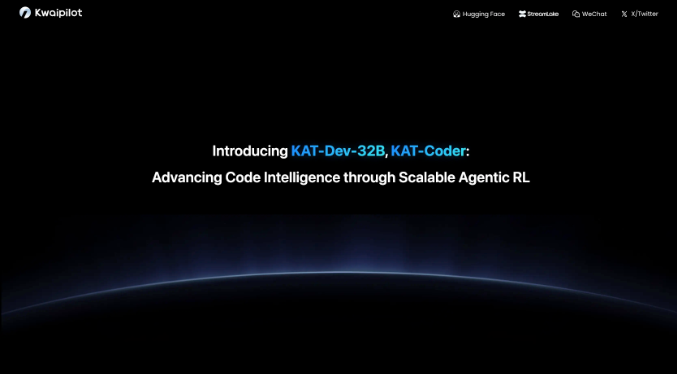 快手发布KAT系列Agentic Coding大模型 代码表现出色