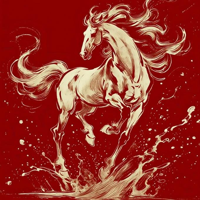 马年大吉，马上好运